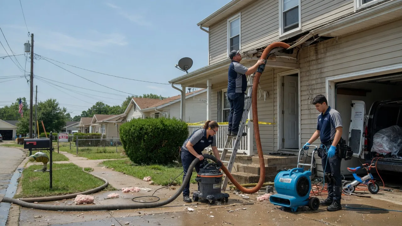 Water Damage Restoration in West Lafayette, IN near me